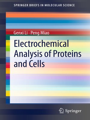 cover image of Electrochemical Analysis of Proteins and Cells